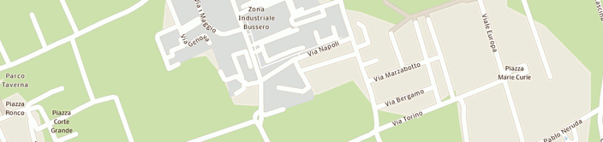 Mappa della impresa re spa a BUSSERO
