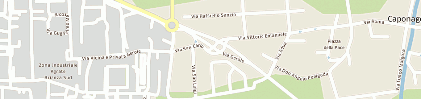 Mappa della impresa galbiati maria enrica a CAPONAGO