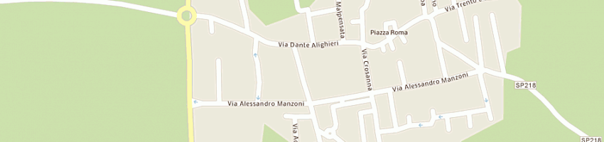 Mappa della impresa l'idea fiorita di simioni francesca e c sas a CASALMAIOCCO