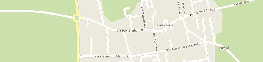 Mappa della impresa monna lisa di tommasone elisa e c sas a CASALMAIOCCO
