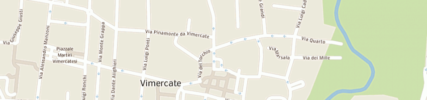 Mappa della impresa zaccaria marco a VIMERCATE
