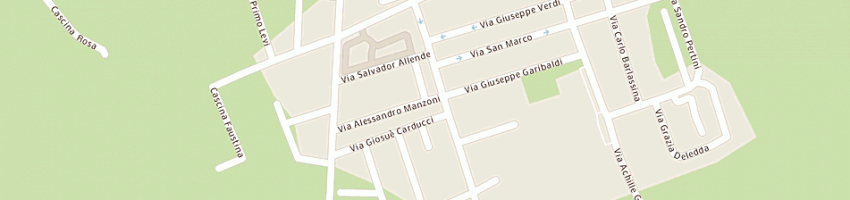 Mappa della impresa poste e telegrafi ufficio del direttore a BUSSERO