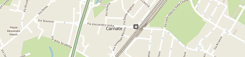 Mappa della impresa carrozzeria fratelli convertino vittorio e carlo a CARNATE