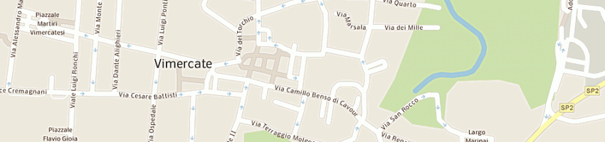 Mappa della impresa giava snc di anna mauri e c a VIMERCATE