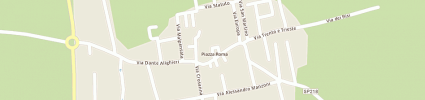 Mappa della impresa bar roma snc di gifupalli tarcisio e c a CASALMAIOCCO