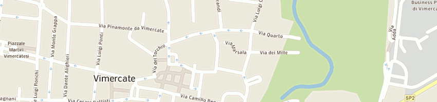 Mappa della impresa municipio a VIMERCATE