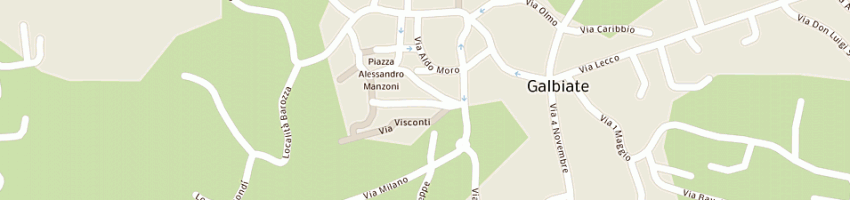 Mappa della impresa longhi michele a GALBIATE