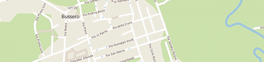 Mappa della impresa autofficina di toffetti luigi giacomo a BUSSERO