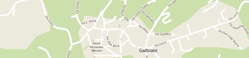 Mappa della impresa samaan bachir a GALBIATE