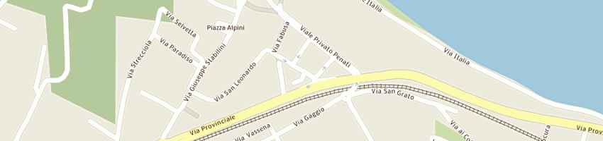 Mappa della impresa ferranti giovanni a MALGRATE