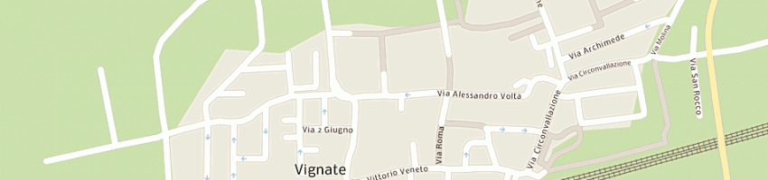 Mappa della impresa comune di vignate a VIGNATE