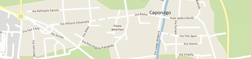 Mappa della impresa prisma sas di intropido pinuccia e c a CAPONAGO