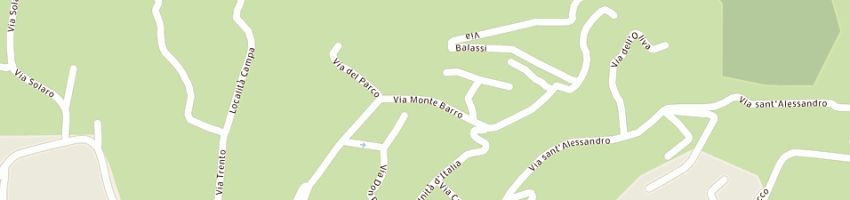 Mappa della impresa la ghianda sas di negri alberto e c a GALBIATE