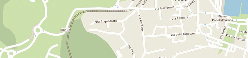 Mappa della impresa hotel palau srl a PALAU