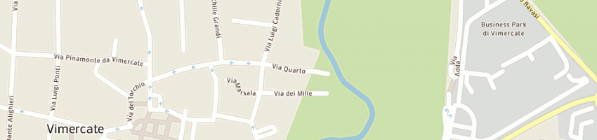 Mappa della impresa notak di segio fanton a VIMERCATE