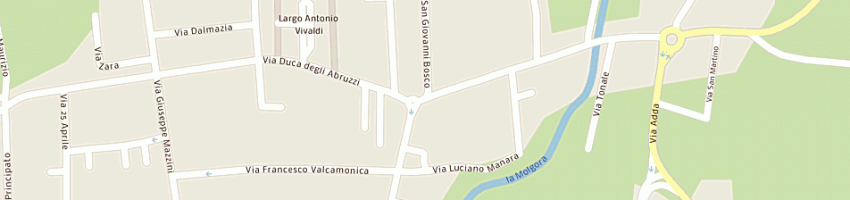 Mappa della impresa rintal spa a VIMERCATE