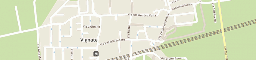 Mappa della impresa comune di vignate a VIGNATE