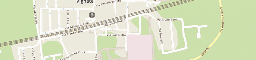 Mappa della impresa vignate calcio a VIGNATE