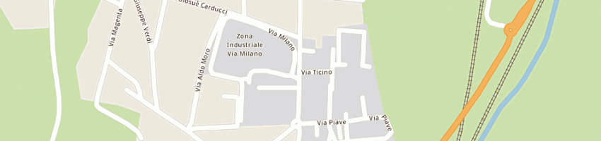 Mappa della impresa cosfi srl a LOMAGNA