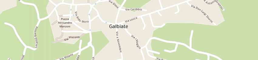 Mappa della impresa associazione pensionati galbiatesi a GALBIATE