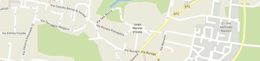 Mappa della impresa pan srl a VIMERCATE