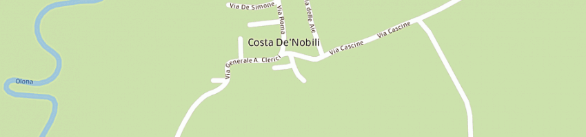 Mappa della impresa municipio a COSTA DE NOBILI