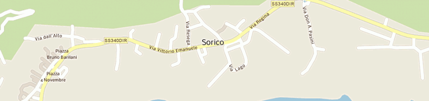 Mappa della impresa centro estetico jessica di ceriani gianrica a SORICO