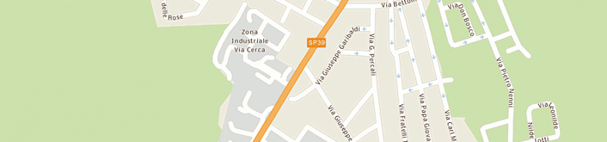 Mappa della impresa inversini luca a SETTALA
