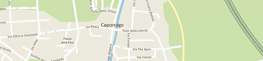 Mappa della impresa asilo infantile drcarlo simonetta a CAPONAGO