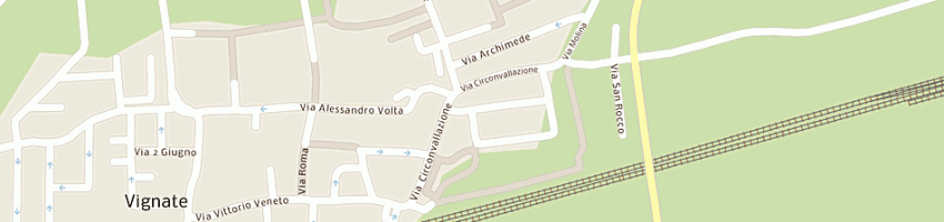 Mappa della impresa tancredi antonio a VIGNATE