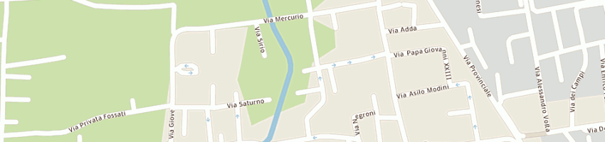 Mappa della impresa process id sas di lucchini osvaldo e c a PESSANO CON BORNAGO