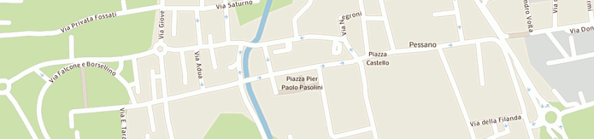 Mappa della impresa ceramiche marina sas di ferrari giovanni e c a PESSANO CON BORNAGO