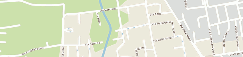 Mappa della impresa piccini angelo a PESSANO CON BORNAGO