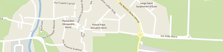 Mappa della impresa miele roberto a BURAGO DI MOLGORA