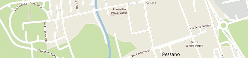Mappa della impresa mazzocchi transports sas di mazzocchi luigi e c a PESSANO CON BORNAGO