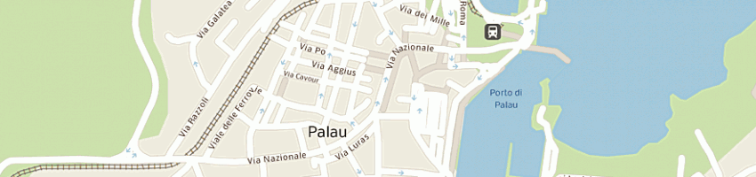 Mappa della impresa palau frutta di varello tomasina e c snc a PALAU