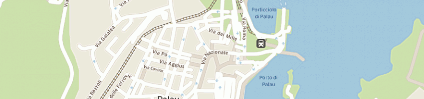 Mappa della impresa valentino's house sas di valentino rosa anna maria e piu' in sigla valentino's hous a PALAU