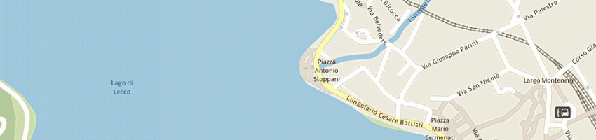 Mappa della impresa bono giuseppe di bono luciano a LECCO