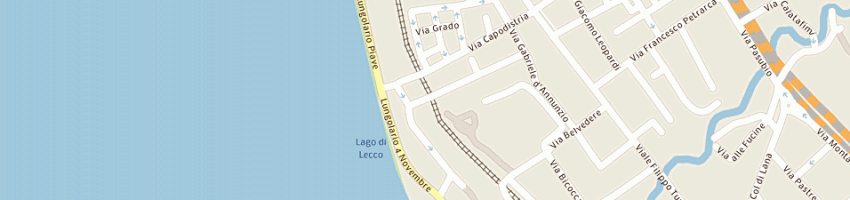 Mappa della impresa pozzi gianluigi a LECCO
