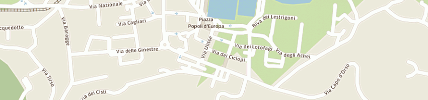 Mappa della impresa raviolo sardo di celestini armanda a PALAU