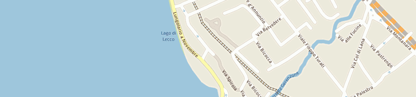Mappa della impresa siciliotto patrizio a LECCO