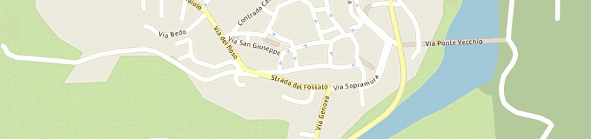 Mappa della impresa malaspina obizzo a BOBBIO