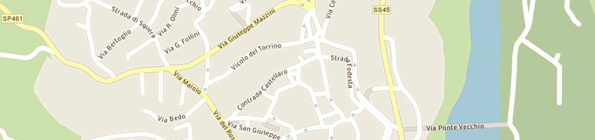 Mappa della impresa giordano giuseppe a BOBBIO
