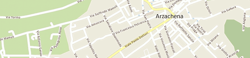 Mappa della impresa fratelli marche snc a ARZACHENA