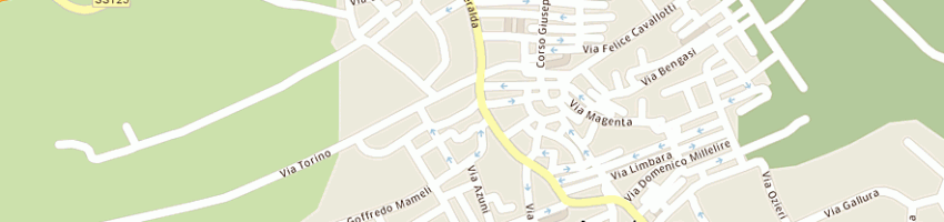 Mappa della impresa cuccu paolo a ARZACHENA