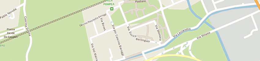Mappa della impresa manzaro giuseppe a GORGONZOLA