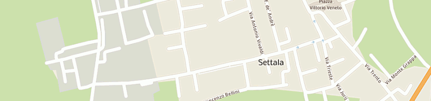 Mappa della impresa locatelli osvaldo a SETTALA