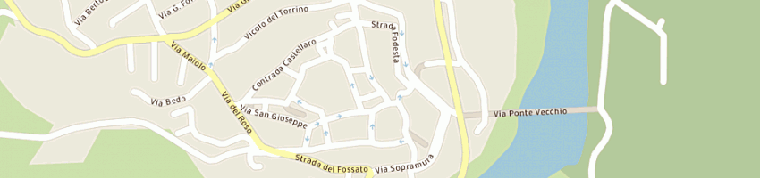 Mappa della impresa itac international trading and consulting sas di angelo bisagni e co a BOBBIO