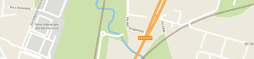 Mappa della impresa fimed sas a OSNAGO