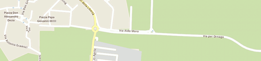 Mappa della impresa trotta davide a BURAGO DI MOLGORA